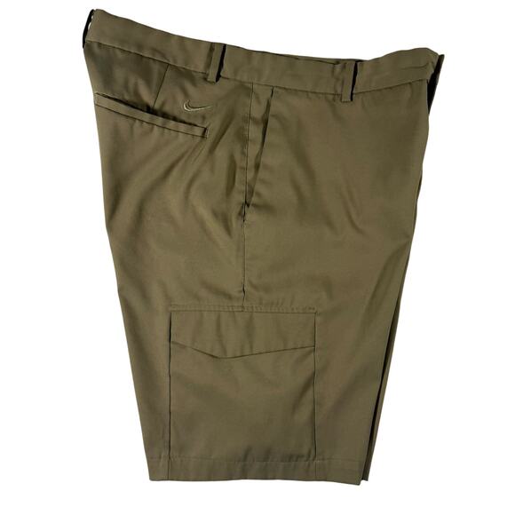 Nike Golf Dri-FIT Khaki Shorts Men’s 32 Standard Fit Performance Beige - Picture 3 of 8